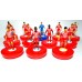 Subbuteo Andrew Table Soccer Olympiacos 2023-24 on classic Hasbro bases
